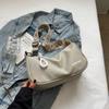Bolsa Nicho Casual Versátil para Mulheres 2026 Nova Moda Alça Larga Bolsa Transversal Leve Simples Bolsa de Ombro Axila