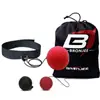 Pelota de velocidad de boxeo montada en la cabeza suministros de entrenamiento de boxeo pelota de reacción pelota de velocidad mágica de PU pelota de reflejos