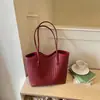 Bolsa tote de grande capacidade para o dia a dia de mulheres, nova bolsa vermelha de casamento outono 2026, bolsa de alta qualidade para noivas e madrinhas