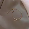 Pulseira Estrela Cadente de Oito Pontas Deslumbrante da Moda para Mulheres Design de Nicho Joia de Personalidade Estilo Chanel Pulseira de Temperamento de Celebridade da Internet