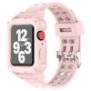 Adecuado para Correa de Apple Watch Correa Transparente de Apple Watch Correa Glacier iWatch Correa Jelly Apple de Silicona Tpu