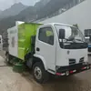 WC4QJ Vehículo de Barrido Neumático Antiexplosión con Motor Diésel Sin Rieles Limpieza de Polvo Barrido Aspirado de Túneles de Mina de Carbón