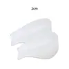 Almohadilla Parlante Plantilla Interior Invisible Almohadilla Media para Mujer Cubierta Biónica Transparente para Pie Almohadilla de Silicona para Talón Plantilla Interna Antideslizante para Aumentar la Altura