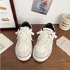 Sapatos de Pão de Solado Grosso Feios Fofos Femininos Estudante do Ensino Fundamental 2026 Outono Novo Ins Nicho Original Tênis de Plataforma Estudante Sapatos Brancos