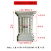 Molde para Maceta de Flor de Acero y Plástico ABS Engrosado, Molde de Cemento para Barandillas de Balcón, Molde de Columna Cuadrada, Molde de Columna Romana para Proyectos de Ingeniería