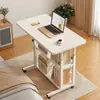 Mesa de Cabeceira Móvel para Uso Doméstico no Quarto, Sala de Estar, Sofá, Mesa Preguiçosa, Mesa de Cabeceira com Altura Ajustável, Mesa de Computador para Atacado Transfronteiriço