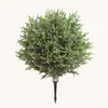 2025 Amazon Más Vendido Planta Verde Artificial Árbol de Ciprés Pequeño Plantado en el Suelo Ciprés Artificial Bonsái Decoración del Hogar Decoración del Jardín
