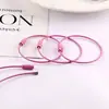 Anel de Arame Pintado com Spray Colorido Chaveiro de Parafuso Giratório Etiqueta DIY Chaveiro de Bolsa Cordão Acessórios de Joia