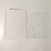 Los Parches de Silicona Antiarrugas Son un Producto de Belleza de Gran Venta a Través de las Fronteras, Usados para Surcos Nasogenianos, Líneas de la Frente y Líneas del Cuello. Parches Transparentes Autoadhesivos para Reducir Líneas Finas