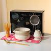Cerámica Estilo Japonés Caja de Regalo Juego de Té Matcha Bol de Matcha Juego de Té Matcha Baibenli Suministro Exclusivo Transfronterizo