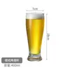 Copo Grande de Cerveja e Cola para Bar Vidro Personalizado Casa Espesso Copo de Cerveja Artesanal Celebridade da Internet Criativo Copo de Vinho de Trigo