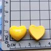Horquilla con forma de corazón de amor y macarrón brillante, pinza para el pelo, pinza para el pelo, carcasa de teléfono móvil, material de bricolaje, accesorios de resina, parche