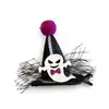 Faixa de Cabeça de Abóbora de Halloween para Mulheres, Adereço de Cabelo Engraçado para Festa, Adereços de Atmosfera para Fantasia de Cosplay, Decorações de Presilha de Cabelo