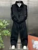 Otoño e invierno retro americano chaqueta con capucha de cárdigan de dos piezas de imitación con doble cremallera para hombre, moderna, holgada, pantalones largos, traje casual
