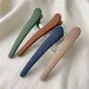 Grampo Colorido Volumizador de Raiz, Presilha Posicionadora de Franja Sem Marcas, Piranha para Penteado e Maquiagem, Acessório de Cabelo Especial para Lavar o Rosto com Topo Alto