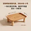 Soporte elevado para cuenco de gato, soporte elevado para cuenco de perro, bandeja antideslizante de PP, área de alimentación de comida y agua, área de comedor para mascotas ordenada y organizada, fácil de limpiar