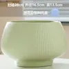 Maceta de Cerámica Simple para Uso Doméstico con Plato, Venta al por Mayor Transfronteriza Temu, Específicamente para Orquídeas Phalaenopsis y Plantas Suculentas