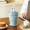 Venta Directa de Fábrica Taza Plegable de Hockey sobre Hielo Molde Creativo de Cubitos de Hielo para Verano Taza Portátil para Viajes al Aire Libre Taza de Cola Taza de Agua