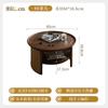 Sofá de Madeira Maciça Estilo Silencioso Estilo Creme Doméstico Sofá de Rattan de Freixo Estilo Japonês para Sala de Estar e Combinação de Cadeira de Rattan para Pousada
