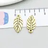 Misturado 100 5 Cores Folhas de Árvore da Vida Vazadas Série Pingente de Liga Pingente DIY Acessórios para Pulseira Colar