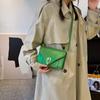 Bolso de Hombro de Mano de Moda Estilo Occidental de Tendencia Bolso Casual para Mujer 2023 Nuevo Estilo Coreano Casual Simple Bandolera Bolso Cuadrado Pequeño