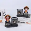 Sujetalápices One Piece Luffy Gran Capacidad Multifuncional Estilo Ins Organizador de Escritorio Simple Papelería para Estudiantes Suministros de Oficina