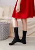 Calcetines Medios de Verano Calcetines con Lazo Calcetines Medios para Mujer Calcetines de Encaje Lolita de Primavera y Verano Calcetines de Algodón Japonés Lindos JK