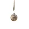 Nuevo Colgante de Plata de Ley 925 con Seis Caracteres de la Verdad Collar Hip-hop de Moda Versátil Estilo Frío ins Collar de Regalo para Novio