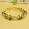 Pulseira de Ágata Verde Aiyu Tipo Gelo Calcedônia Verde Imperial Pulseira Vintage Feminina Atacado de Fábrica Dropshipping S4021901
