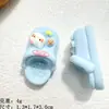 Pantuflas de Gato Titi de Dibujos Animados Zuecos Accesorios de Resina DIY Hecho a Mano Cadena para Teléfono Móvil Llavero Colgante Pequeños Accesorios