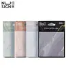 Bloc de notas Deli NS357 Bloc de notas de oficina PepsiCo Papel para notas adhesivas Papel para etiquetas con mensajes Bloc de notas
