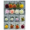 Novo produto transfronteiriço: Fabricante de flores artificiais de PU, dália e peônia de PU de haste única, para decoração de casamento e casa