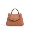 Niche Design Nova Bolsa de Ombro Bolsa de Tecido Portátil Grande Capacidade Couro Genuíno Bolsa Feminina Vintage Cesta de Vegetais