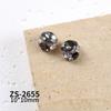 Joias Populares para Nail Art Diamantes, Bolas de Diamante Empilhadas Acabadas à Mão Quadradas Grossas de Alta Qualidade, Diamantes Brilhantes de Cristal de Vidro de Alta Qualidade para Nail Art