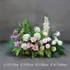 Arreglos Florales de Boda Estilo Bosque, Macetas Colgantes, Flores de Seda, Decoraciones de Pasillo, Decoraciones para la Ceremonia de Entrega del Coche de Boda, Escaparates, Plantas Verdes