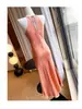 Vestido de Acetato de Alta Moda Vestido Halter de Satén para Mujer Verano Cuello Halter Sedoso Color Sólido Vestido Largo para Socialités