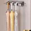 Caja magnética para guardar paraguas, Zapatero, Juego de imanes para la entrada, Perchero de pared para abrigos y sombreros, Gancho para bolsos y pañuelos