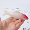 Pegamento flexible de PVC simulación colgante de carpa koi mini simulación carpa pequeña pez dorado modelo pez pequeño colgante de llavero