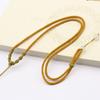Nuevos accesorios simples cuerda trenzada Jade cuerda para collar semiacabada ajustable espiral colgante para hombre y mujer venta al por mayor
