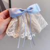 Saia de Renda Bordada Flor de Fada Laço Material DIY Acessórios para Joias Acessórios de Cabelo de Bebê Caseiros