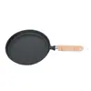 Sartén de Hierro Fundido sin Recubrimiento para Uso Doméstico, Multifuncional para Freír Huevos, Bistec y Hotcakes, Adecuada para Freír Carne y Hacer Guisados en Sartén