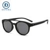 Gafas de Sol Polarizadas Detong A97180Tr90 para Hombres y Mujeres Gafas de Sol de Moda Europeas y Americanas para Mujeres Puente Doble Redondo Transfronterizo