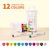 Master terno marcador 120 cor de duas cabeças álcool pintura oleosa crianças estudante desenho animado pintado à mão caneta de cor atacado