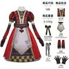 Comercio Exterior Transfronterizo Alice Regreso Loco Disfraz Cosplay Set Alice Cosplay Atuendo de Actuación Escénica Bidimensional