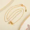 Yuebao Jewelry Plata de Ley S925 Hoja de Bambú Patrón de Hierba Tang Cadena de Plata Estilo Chino Versátil para Mujer Cadena al por Mayor