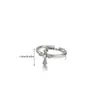 Anillo Geométrico Triangular de Zirconia Full Diamond Transfronterizo Europeo y Americano Anillo de Flor de Rosa Cruz Sol Anillo de Lujo Ligero para Mujer Venta al por Mayor