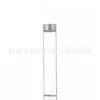 30 En Stock Múltiples Especificaciones Óxido de Aluminio Tapa Plateada Tubo Transparente Botellas Pequeñas Botellas de Vidrio para Medicina Dispensador de Productos para la Salud Botellas Vacías