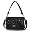 Nuevo Bolso Bandolera Transfronterizo Bolso de Moda para Mujer de Mediana Edad Temperamento Combinable Cuero Suave Gran Capacidad Multicapa Bolso de Hombro Venta al Mayoreo