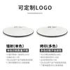 Kaibaiya Prato para Jantar de Bife Ocidental Prato Raso Redondo Imitação de Porcelana Prato de Melamina A5 Restaurante Louça