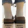 Nuevos Zapatos Birkenstock 2023 Primavera y Verano Ropa de Exterior Pantuflas de Medio Paso Baotou Planos para Mujer Mocasines Retro para Mujer Zapatos sin Cordones para Mujer